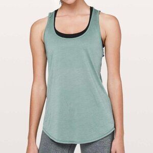 Lululemon Set the Course Tank Sz 4/6